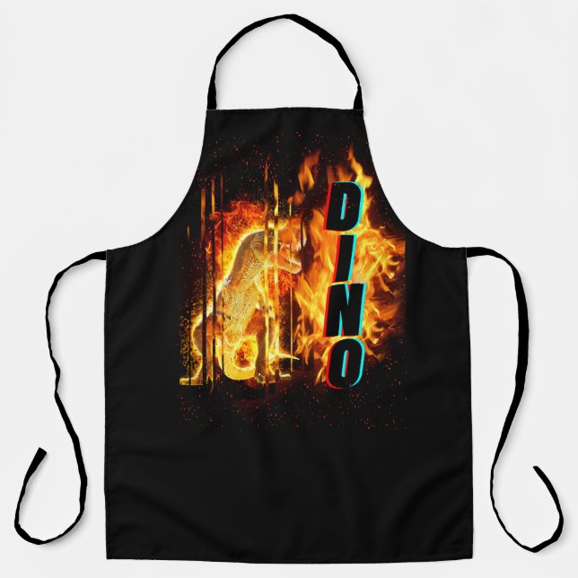 Dinosaurier Schürze (Vorderseite)