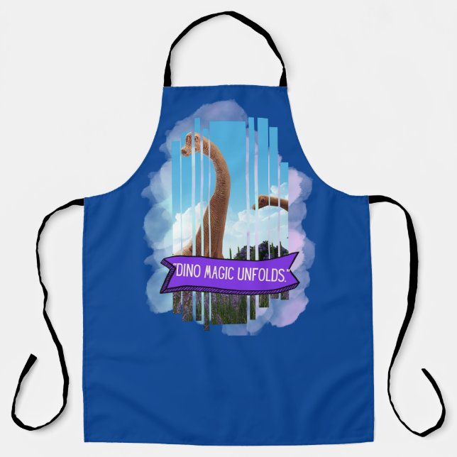 Dinosaurier Schürze (Vorderseite)