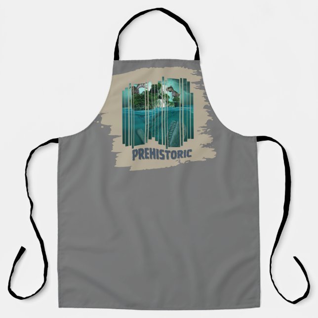 Dinosaurier Schürze (Vorderseite)