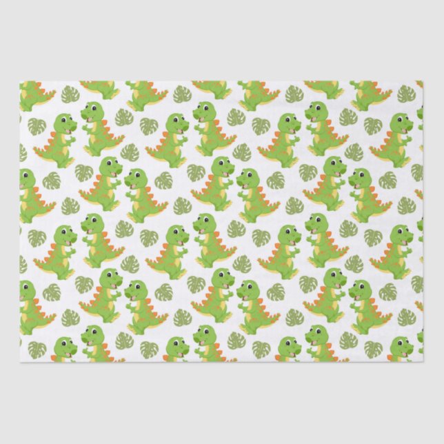 Dinosaurier! Seidenpapier (Vorderseite)