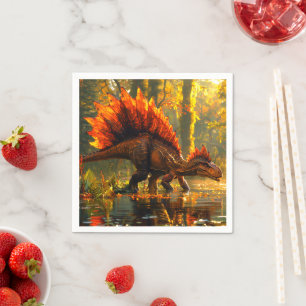 Dinosaurier Serviette