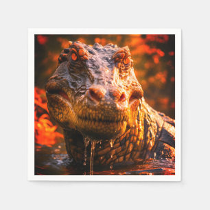 Dinosaurier Serviette