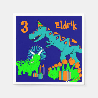 Dinosaurier Serviette