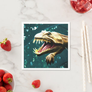 Dinosaurier Serviette