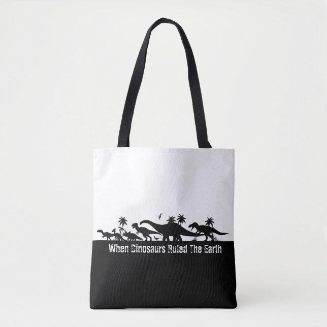 Dinosaurier-Silhouetten (Vorderseite)