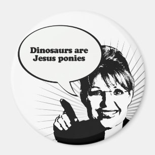 Dinosaurier sind Jesus-Ponys Magnet