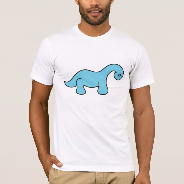 Dinosaurier-Single T-Shirt (Vorderseite)