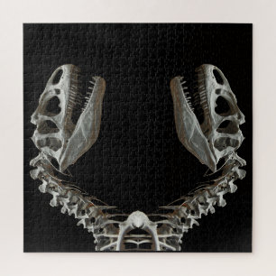 Dinosaurier Skeleton Jigsaw Puzzle,676 Stk. Puzzle
