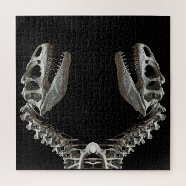 Dinosaurier Skeleton Jigsaw Puzzle,676 Stk. Puzzle (Vertikal)