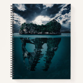 Dinosaurier Skull Island Notizbuch