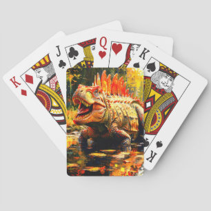 Dinosaurier Spielkarten