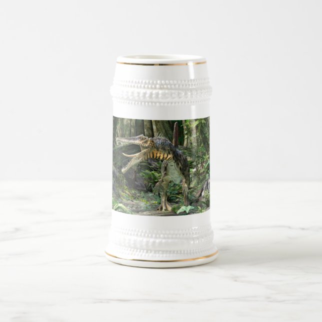 Dinosaurier Spinosaurus Bierglas (Mittel)