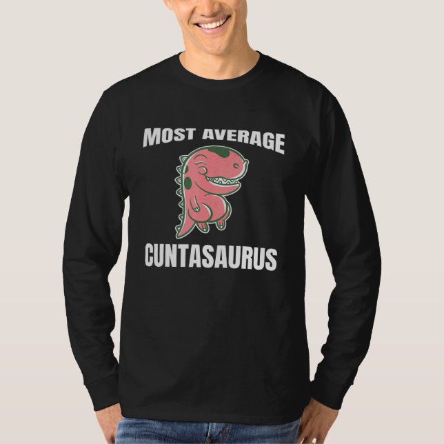 Dinosaurier-Sprichwort T-Shirt (Vorderseite)