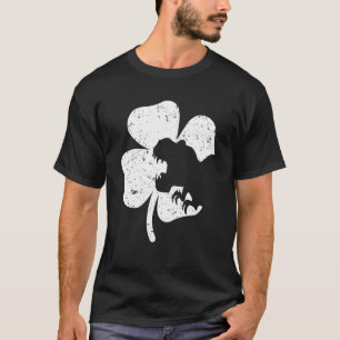 Dinosaurier St Patricks Day Boys Kids Kinderkind i T-Shirt