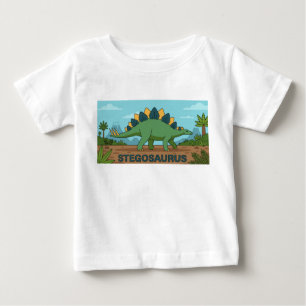 Dinosaurier Stegosaurus Baby T-shirt
