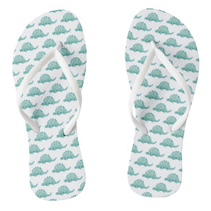 Dinosaurier Stegosaurus Muster Flip Flops