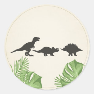Dinosaurier Sticker Umschlag Aufkleber Dino