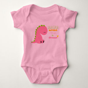 Dinosaurier-Strampler Baby Strampler