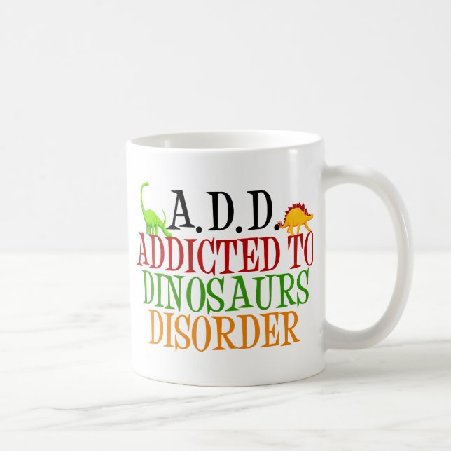 Dinosaurier-Syndrom Kaffeetasse (Rechts)