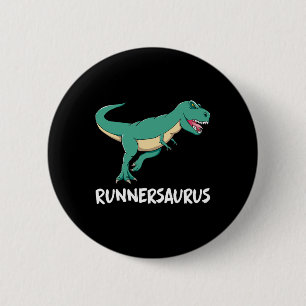 Dinosaurier T-Rex Dino Lustige Übung Cardio Laufen Button