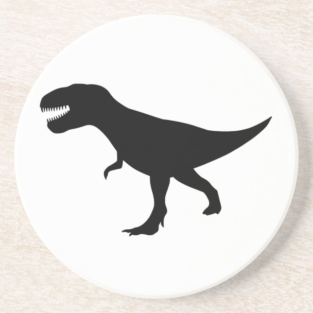 Dinosaurier T Rex Getränkeuntersetzer (Vorne)