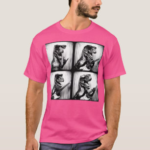 Dinosaurier T Rex Gitarre spielen. Dinosaurier P T-Shirt