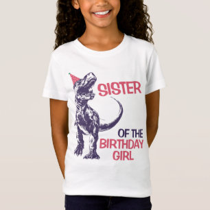 Dinosaurier T-Rex Party-Hut-Schwester des T-Shirt