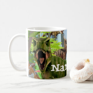 Dinosaurier T Rex Personalisiert Coffee Tasse, Cup Kaffeetasse