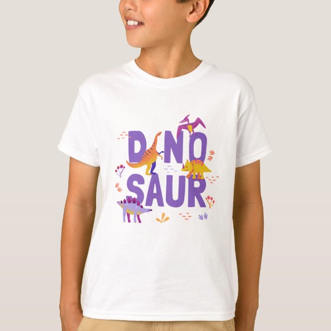 Dinosaurier T-Shirt (Vorderseite)
