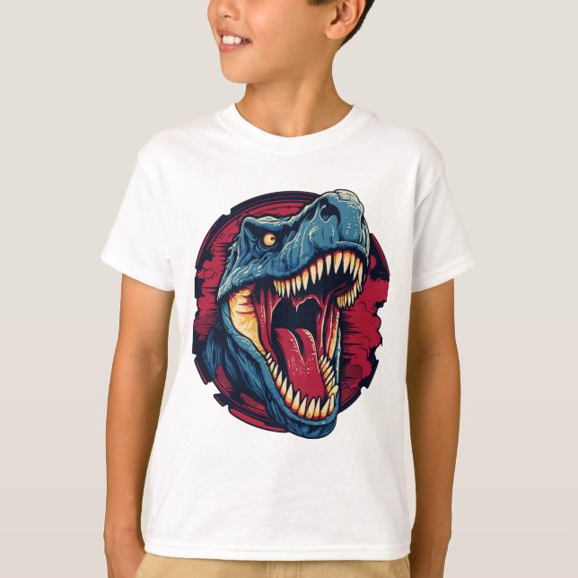 Dinosaurier T-Shirt (Vorderseite)