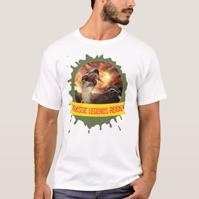 Dinosaurier T-Shirt (Vorderseite)