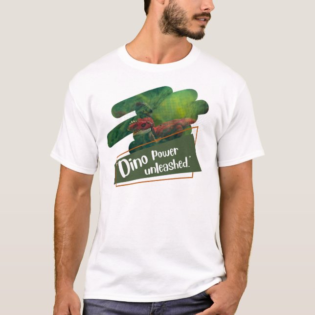 Dinosaurier T-Shirt (Vorderseite)
