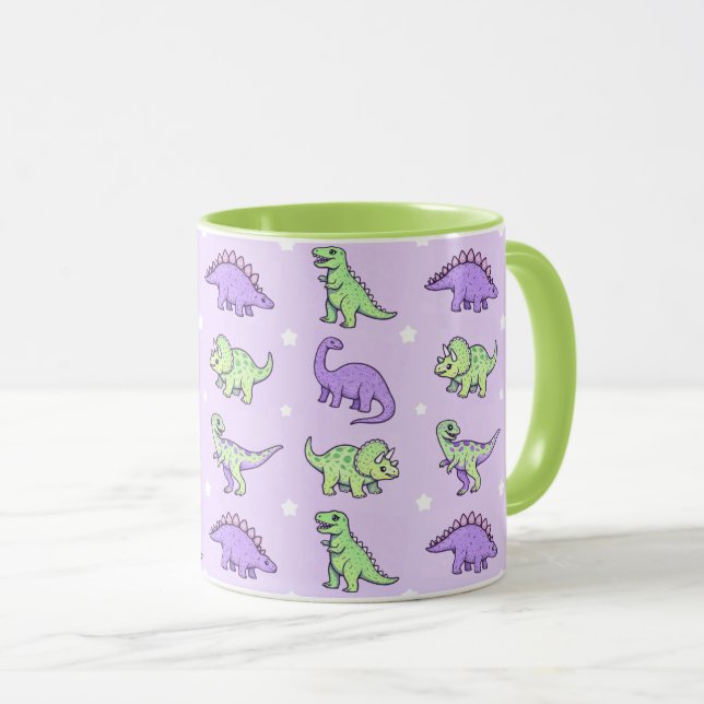 Dinosaurier Tasse (VorderseiteRechts)