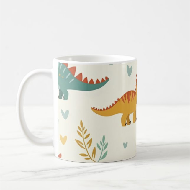 Dinosaurier-Tasse Kaffeetasse (Links)