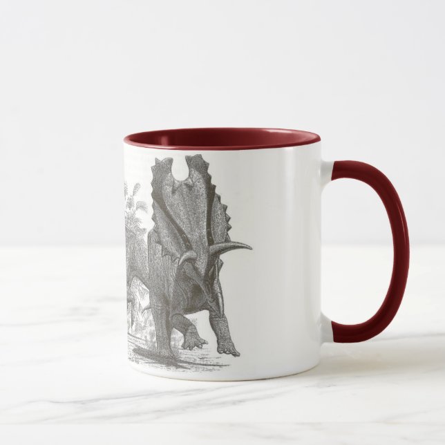 Dinosaurier-Tasse Pentaceratops Gregory Paul Tasse (Rechts)