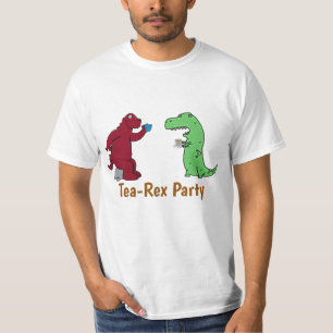 "Dinosaurier Tea Rex Tea Party" Witziger T - Shirt