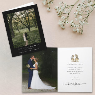 Dinosaurier-Themenhochzeit 2 Foto Danke