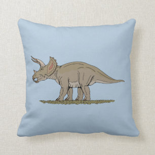 Dinosaurier-Triceratops Kissen