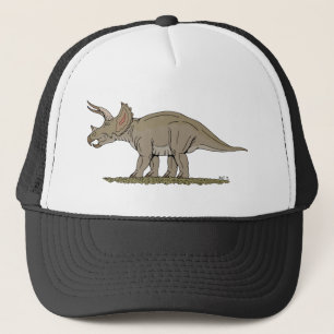 Dinosaurier-Triceratops Truckerkappe