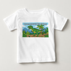 Dinosaurier Tyrannosaurus Rex T-Rex Baby T-shirt