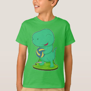 Dinosaurier Volleyball-Spieler Volleyball T-Shirt
