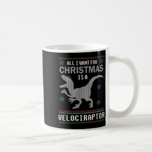 Dinosaurier Weihnachten Alles, was ich Wollte, ist Kaffeetasse