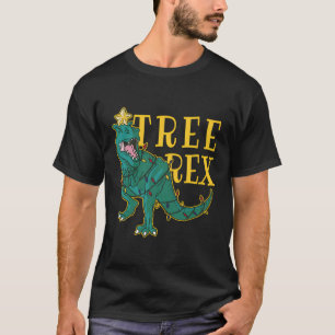 Dinosaurier Weihnachtsbaum Rex Funny Design für Er T-Shirt
