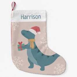Dinosaurier Weihnachtszeit-Strumpf Kleiner Weihnachtsstrumpf