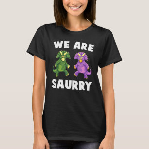Dinosaurier - Wir sind Saurry - Zoo - Reptilien -  T-Shirt