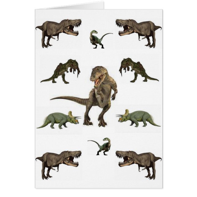 Dinosaurier Wrapping Paper (Vorne)