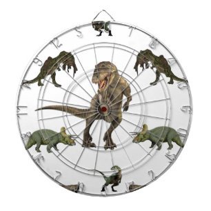 Dinosaurier Wrapping Paper Dartscheibe