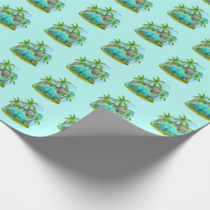 Dinosaurier Wrapping Paper Geschenkpapier