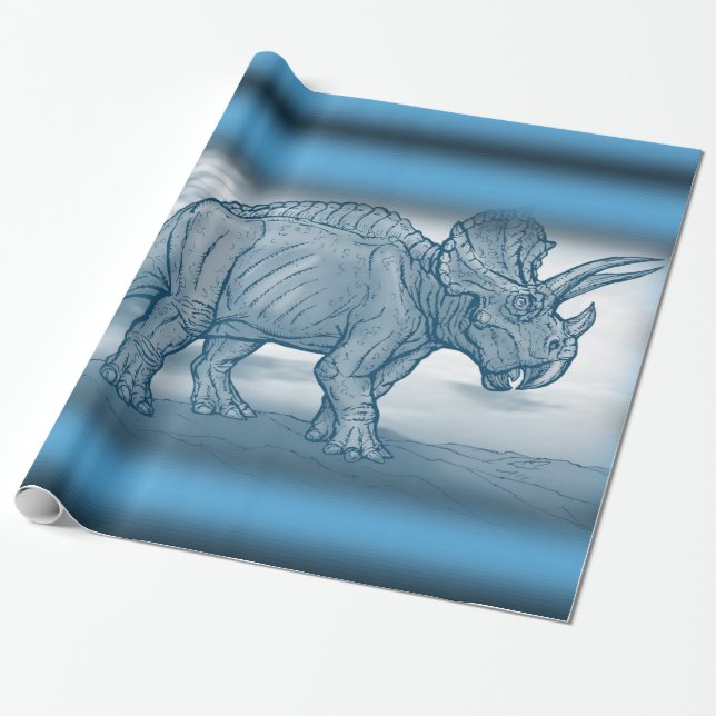 Dinosaurier Wrapping Paper Geschenkpapier (Ungerollt)