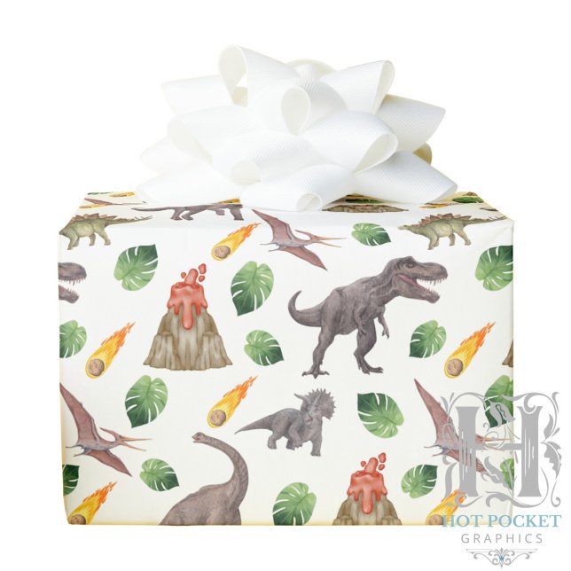 Dinosaurier Wrapping Paper Geschenkpapier (Von Creator hochgeladen)
